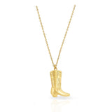 Cowboy Boots Necklace