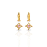 Pendientes Camille Rosa