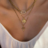Collier médaille du zodiaque