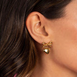 Conjunto de lazo (collar + pendientes)
