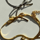 Collana con fiocco choker