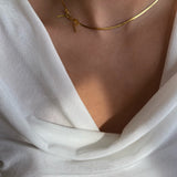 Collana con fiocco choker