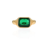 Bague émeraude