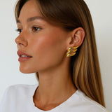 Brincos Plume
