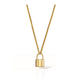 Collana con lucchetto