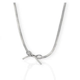 Collana con fiocco choker