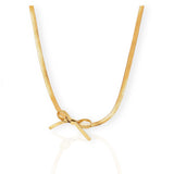 Collana con fiocco choker