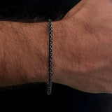 Pulsera negra Hayes 3.0