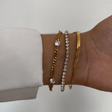 Bracelet aplati