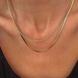 Collier aplati