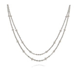 Collier à double point
