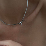Collana con fiocco choker