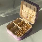 Boîte à bijoux de voyage