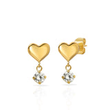 Pendientes de corazón