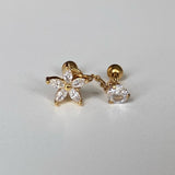 Pendientes de esmeralda