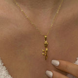Collana rosa