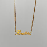 Collier avec nom