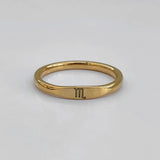 Bague signe du zodiaque