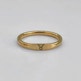 Bague signe du zodiaque
