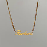 Collier avec nom