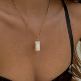 Collier en marbre