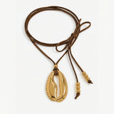 Whelk Cord Necklace