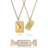 Letter Necklace Set