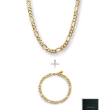 Set York Golden (Necklace + Bracelet)