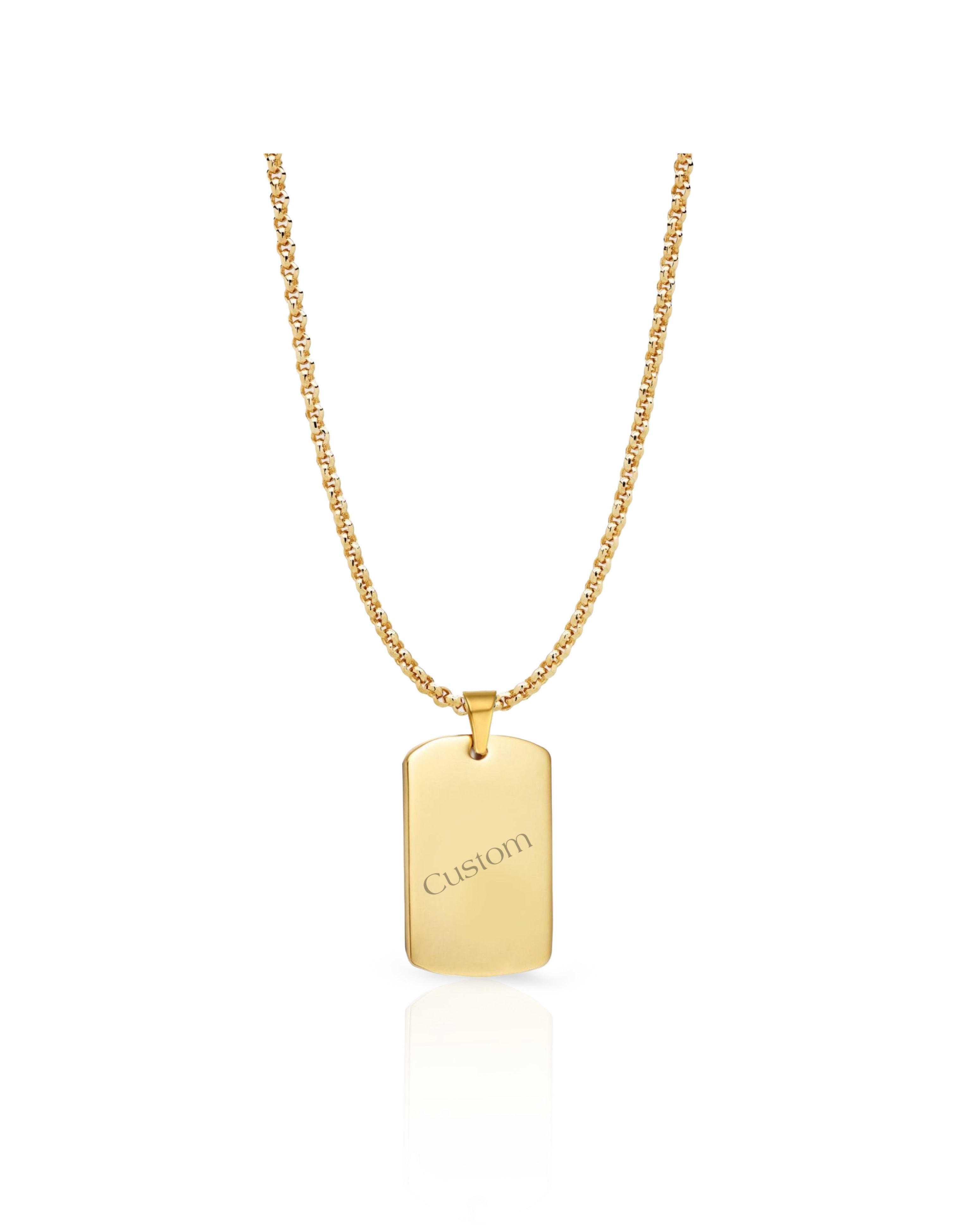 Colar Medalhão Personalizável