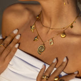 Collar de amatista