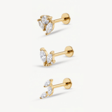 Set 3 Piercings