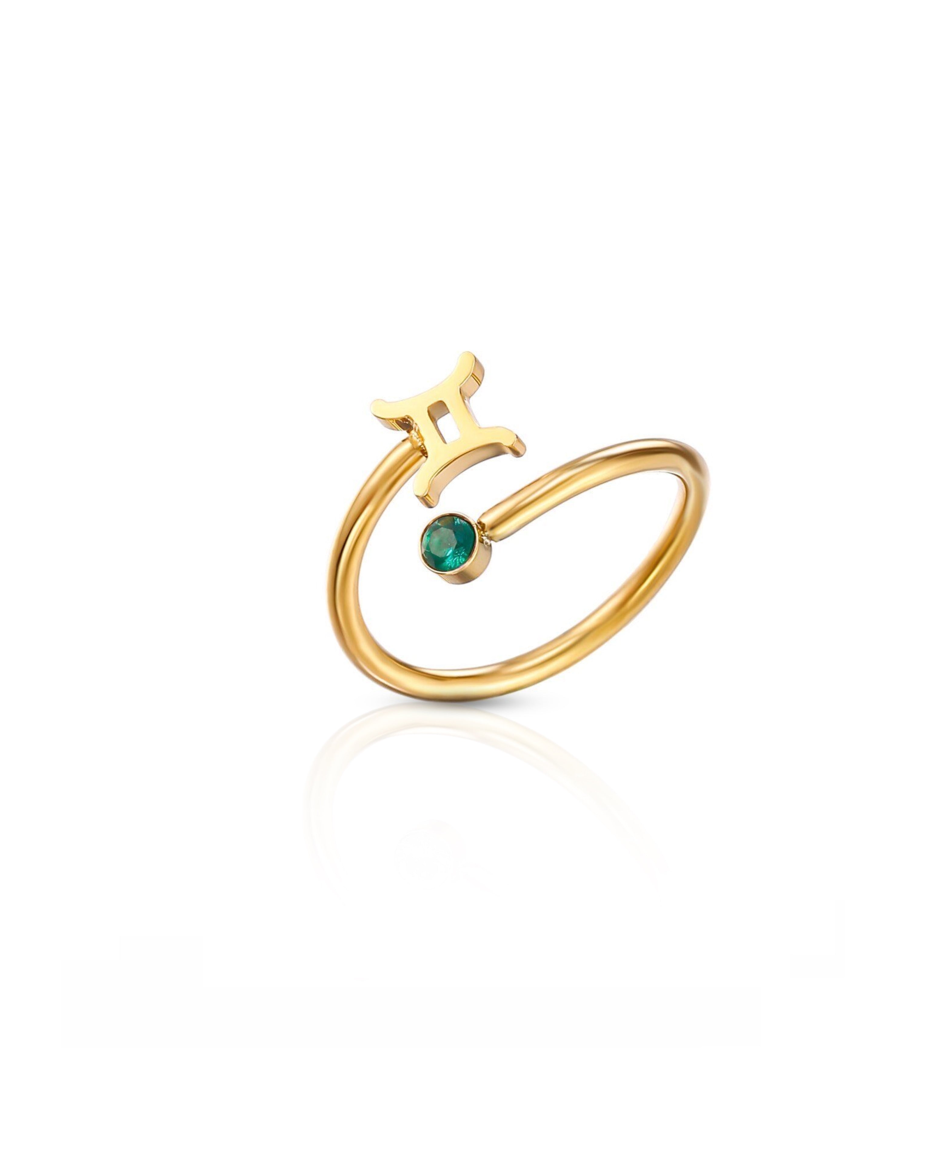 Bague signe du zodiaque en cristal