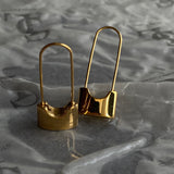 Padlock Earrings