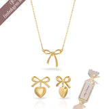 Bow Set (Necklace + Earrings)