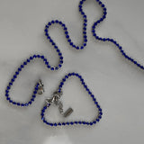 Conjunto Riviera Azul (Colar + Pulseira)