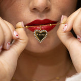 Collar de corazón personalizable