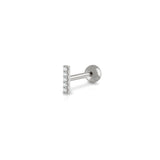 Piercing Kristallstrich
