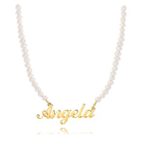 Name Pearl Necklace