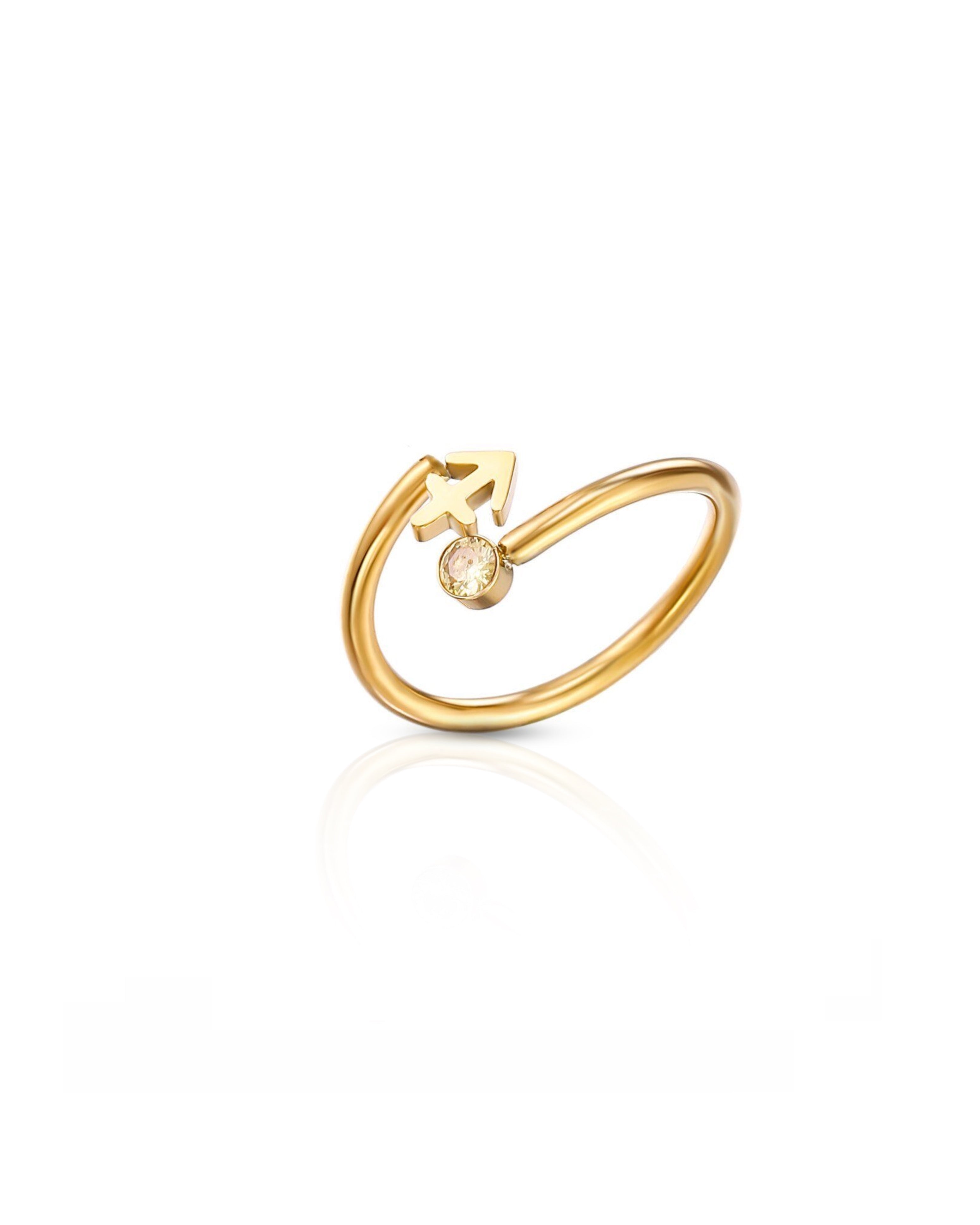 Bague signe du zodiaque en cristal