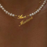 Name Pearl Necklace