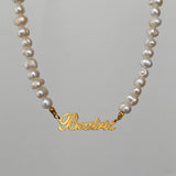 Name Pearl Necklace