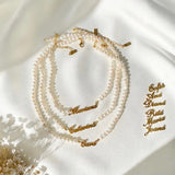 Name Pearl Necklace