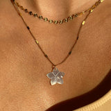 Collar Flor Plumeria