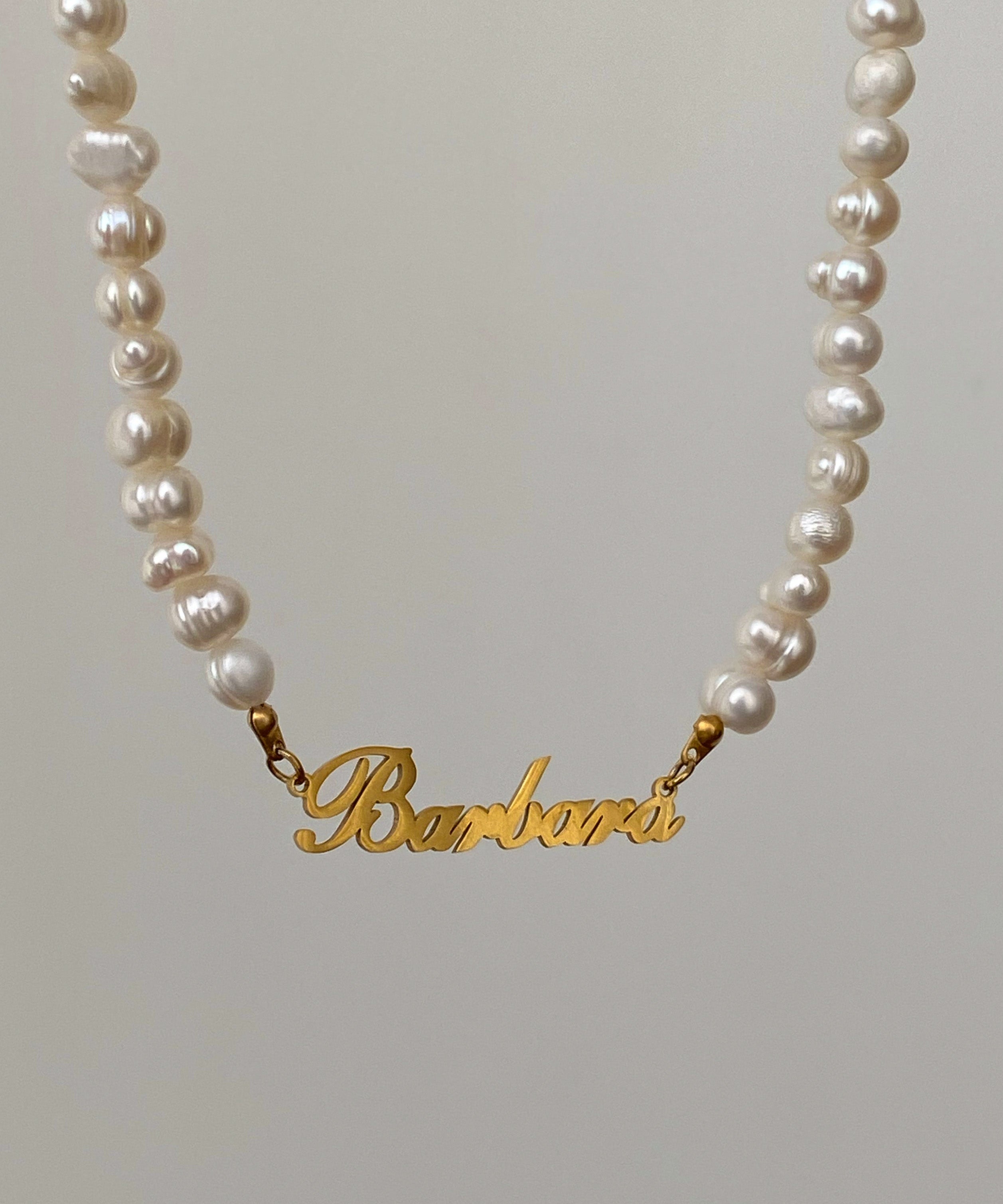 Name Pearl Necklace