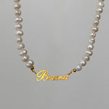 Name Pearl Necklace