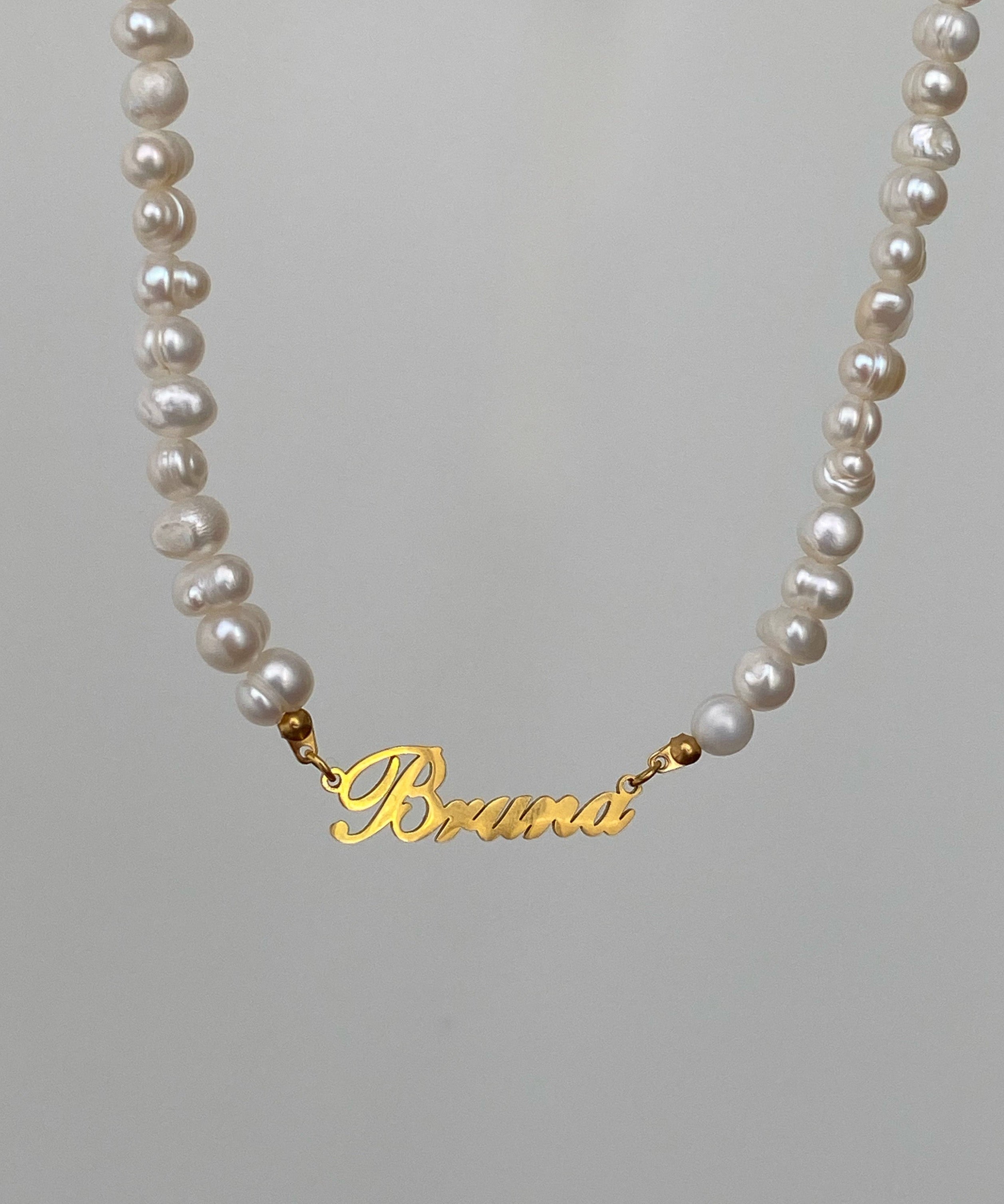 Name Pearl Necklace