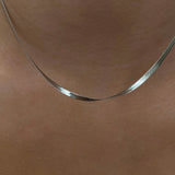 Collar aplanado