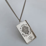Collana con medaglia dello zodiaco