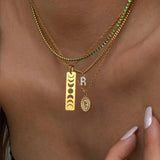 Collier chaîne initiale
