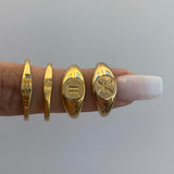 Anillo Redondo Signos Del Zodiaco